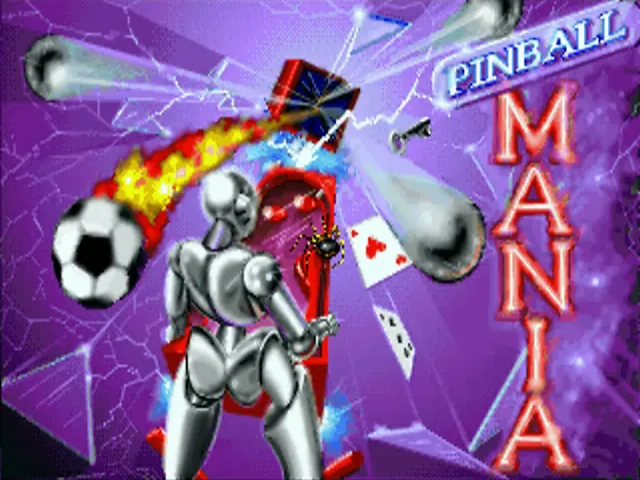 Pinball Mania (Europe) (AGA) (Amiga 1200 Bundle - Amiga Magic) title screen