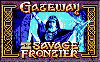 Advanced Dungeons & Dragons - Gateway to the Savage Frontier - A Savage Frontier Fantasy Role-Playing Epic, Vol.I title screen