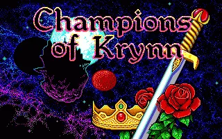 Advanced Dungeons & Dragons - Champions of Krynn - A DragonLance Fantasy Role-Playing Epic, Vol.I title screen