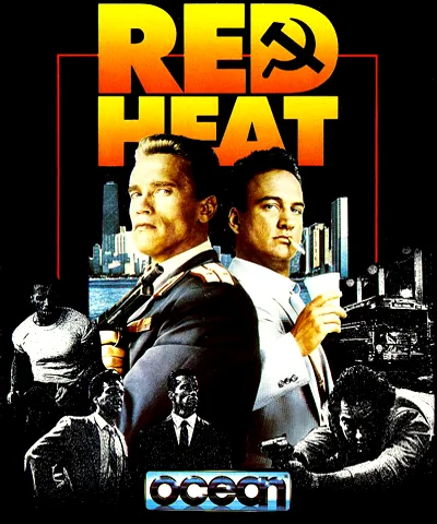 Red Heat (Europe) (Budget - The Hit Squad) cover art for Commodore Amiga