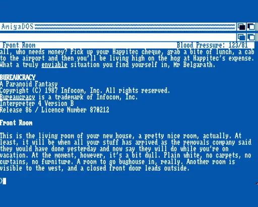 Bureaucracy (USA) (r86) title screen