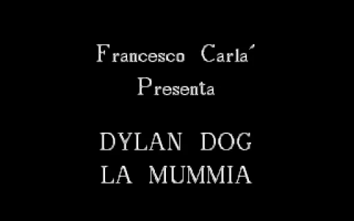 Dylan Dog 5 - La Mummia title screen