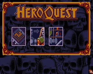 HeroQuest - Return of the Witch Lord (Europe) (Addon) title screen