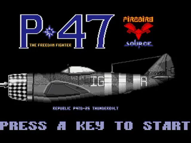 P47 Thunderbolt (Europe) (Compilation - Air-Sea Supremacy) title screen