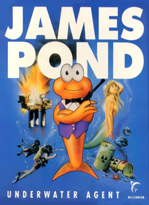 Backdrop artwork for James Pond - Underwater Agent (Europe) (Compilation - Chart Attack)