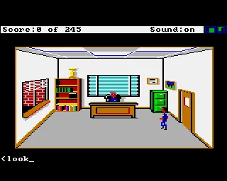 Police Quest - In Pursuit of the Death Angel (Europe) (v2.0B 2.22.89) (Budget - Kixx XL) screenshot