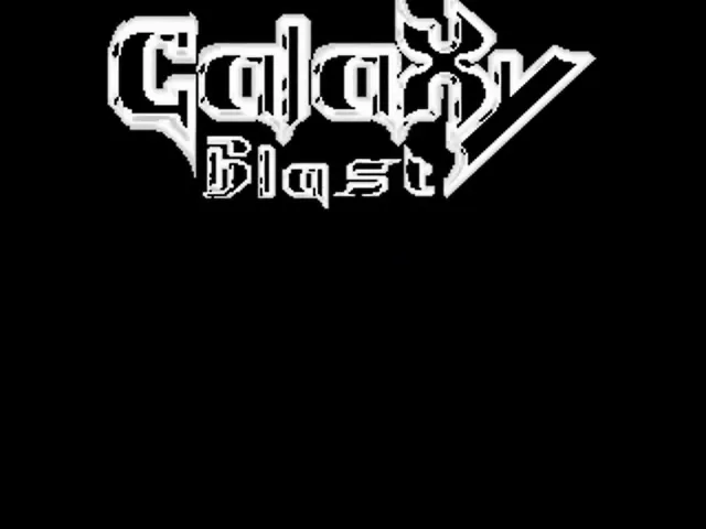 Galaxy Blast (Europe) (Coverdisk - Amiga Mania - Issue August '92) title screen