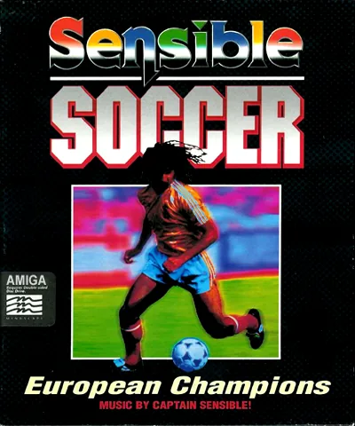 Sensible Soccer - European Champions (Europe) (En,Fr,De,It) (v1.1) (Compilation - Award Winners - Gold Edition) cover art for Commodore Amiga
