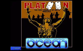 Platoon title screen