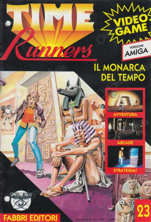 Backdrop artwork for Time Runners 23 - The Time Monarch