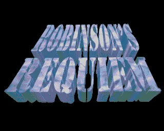 Robinson's Requiem (Europe) (En,Fr,De) (AGA) title screen