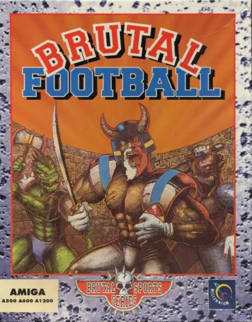 Crazy Football cover art for Commodore Amiga