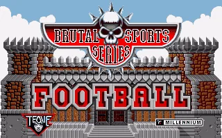Crazy Football title screen