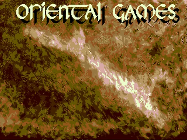 Oriental Games (Europe) (Compilation - Magnum) title screen