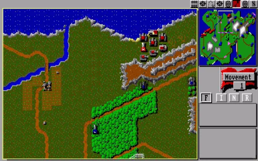 Perfect General, The (Germany) (v1.02 11.19.1991) (Compilation - The Lords of Power) screenshot