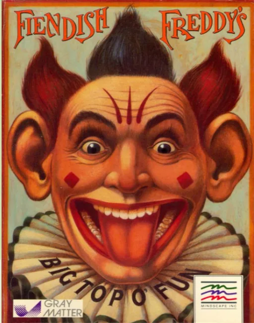 Backdrop artwork for Fiendish Freddy's Big Top o' Fun