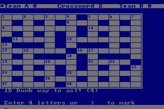 Sun Crosswords, The - Volume 1 & 2 screenshot