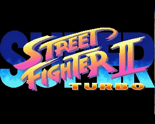 Super Street Fighter II Turbo (Europe) (AGA) title screen