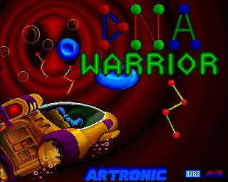 DNA Warrior title screen