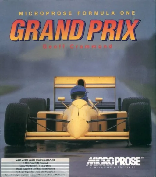 Backdrop artwork for MicroProse Formula One Grand Prix