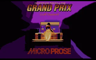 MicroProse Formula One Grand Prix title screen