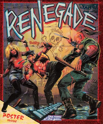 Renegade (Europe) (Budget - The Hit Squad) cover art for Commodore Amiga