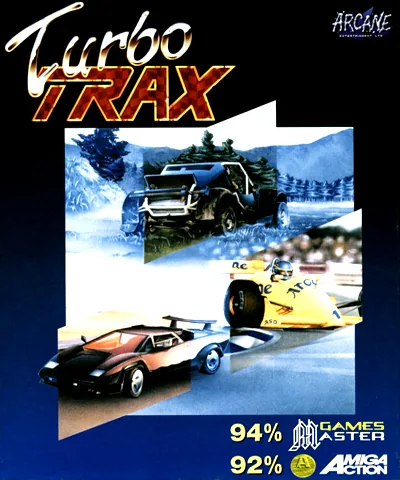 Backdrop artwork for Turbo Trax (Europe) (ECS)