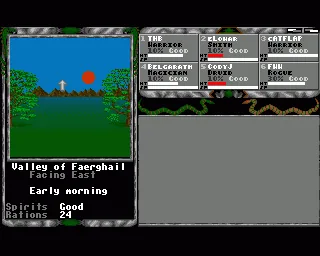Legend of Faerghail (Europe) (v2.0e 1990-10-17) screenshot