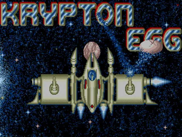 Krypton Egg (Europe) (Compilation - Big Box) title screen