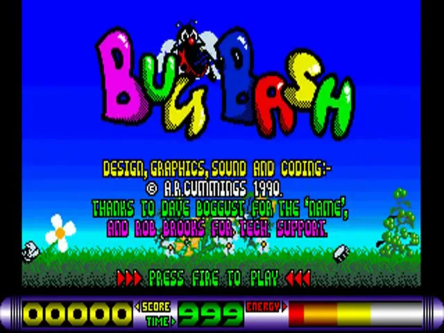 Bug Bash (Europe) (Compilation - Bug Bash + Nucleus) title screen
