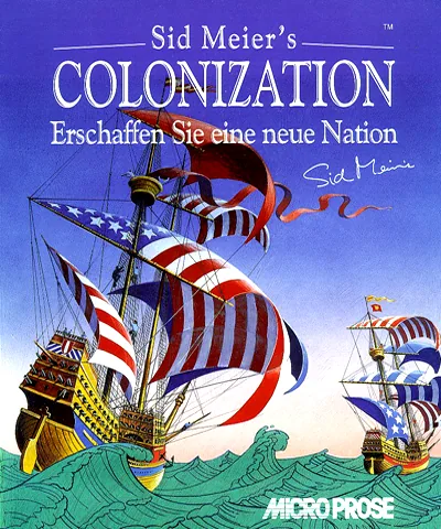 Colonization cover art for Commodore Amiga