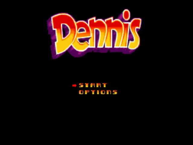 Dennis (Europe) (AGA) (Amiga 1200 Bundle - Desktop Dynamite) title screen