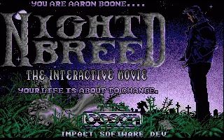 Nightbreed - The Interactive Movie title screen