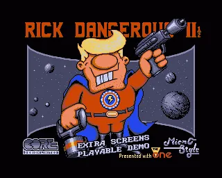 Rick Dangerous 2 (Europe) (Budget - Kixx) screenshot