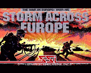 Storm Across Europe - The War in Europe - 1939-45 screenshot