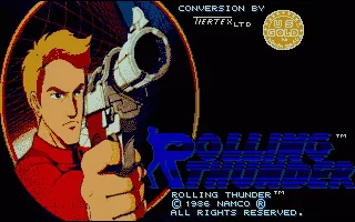 Rolling Thunder (Europe) (Budget - KlassiX) title screen