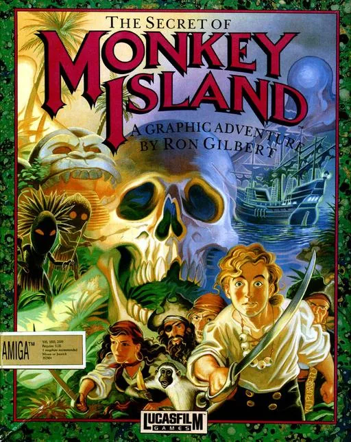 Secret of Monkey Island, The (France) (v1.0 4-26-91) cover art for Commodore Amiga
