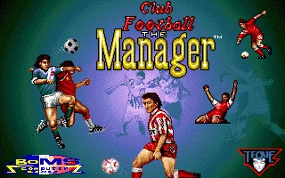 Club Football - The Manager title screen
