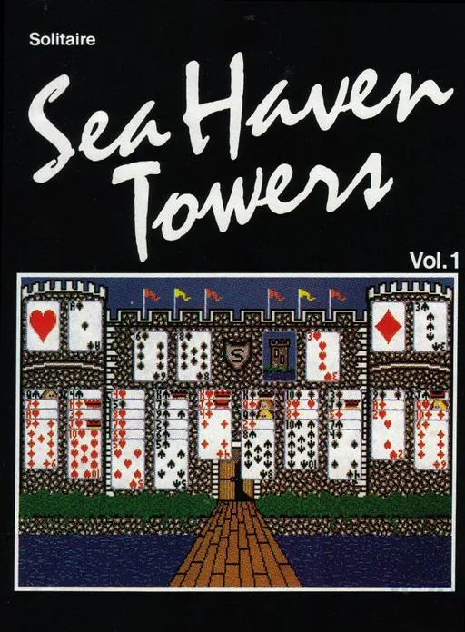 SeaHaven Towers cover art for Commodore Amiga