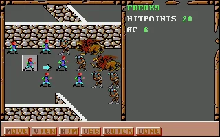 Advanced Dungeons & Dragons - Treasures of the Savage Frontier - A Savage Frontier Fantasy Role-Playing Epic, Vol.II screenshot