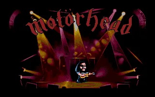 Motoerhead title screen