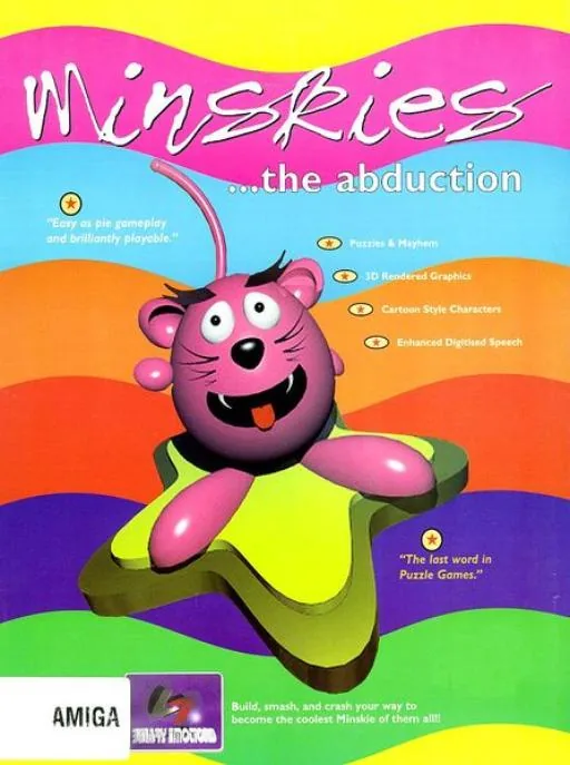 Backdrop artwork for Minskies... the abduction (Europe) (ECS, AGA)