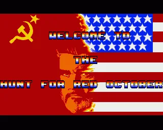 Hunt for Red October, The - The Movie title screen