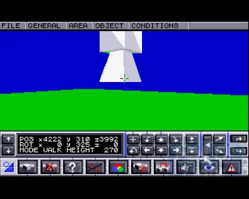 Backdrop artwork for 3D Construction Kit 2 (Europe) (r2.01)