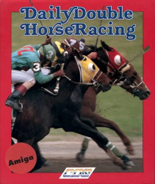 Daily Double Horse Racing cover art for Commodore Amiga