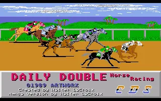 Daily Double Horse Racing title screen