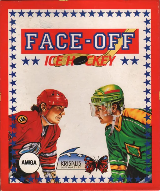 Face-Off Ice Hockey cover art for Commodore Amiga