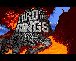 Lord of the Rings Vol. 1 title screen