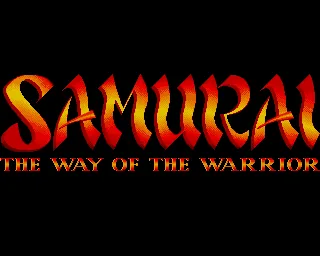 Samurai - The Way of the Warrior title screen