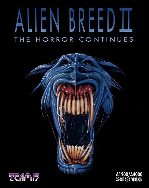 Alien Breed II - The Horror Continues (Europe) (AGA) cover art for Commodore Amiga